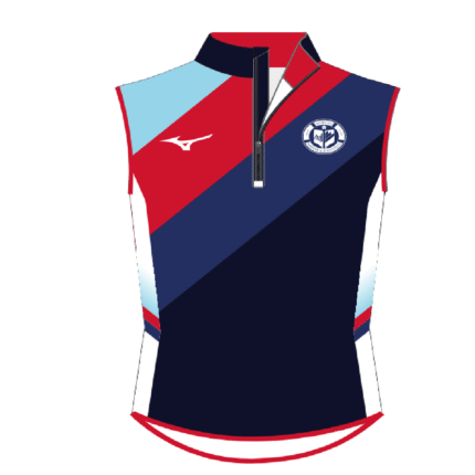 Gilet  de rame 1/4 de Zip MIZUNO homme AMJ