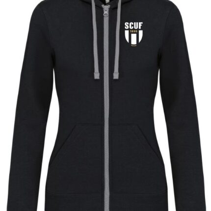 Sweat capuche Zippé SCUF Femme