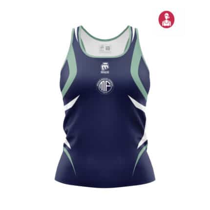 Débardeur de running femme fabriqué en France et 1100 % personnalisable