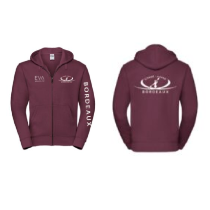Sweat capuche zippé unisexe ENBCK