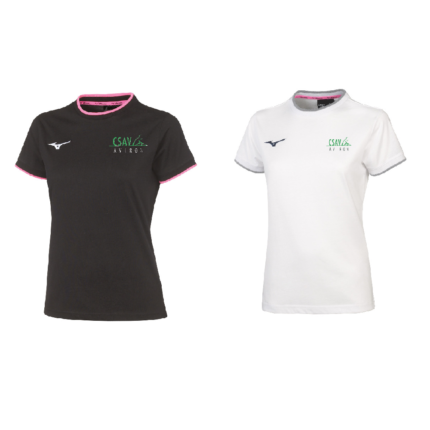 Tee-shirt coton MIZUNO femme CSAV